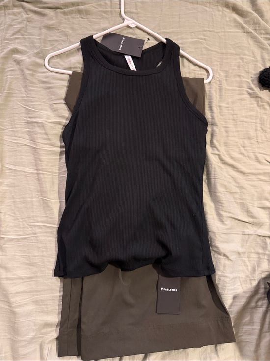 Fabletics Pants - Fabletics Olive Green Active set pants and shirt